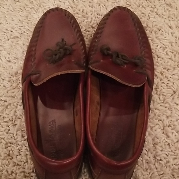 Minnetonka Men's Leather Slip On Shoes - Picture 1 of 5